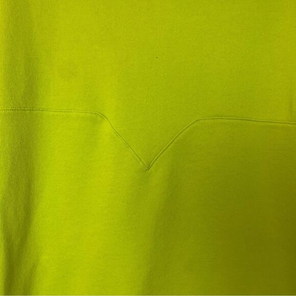 FOREVER 21 Neon Yellow/Green Crewneck Sweatshirt Size S - Picture 3 of 7